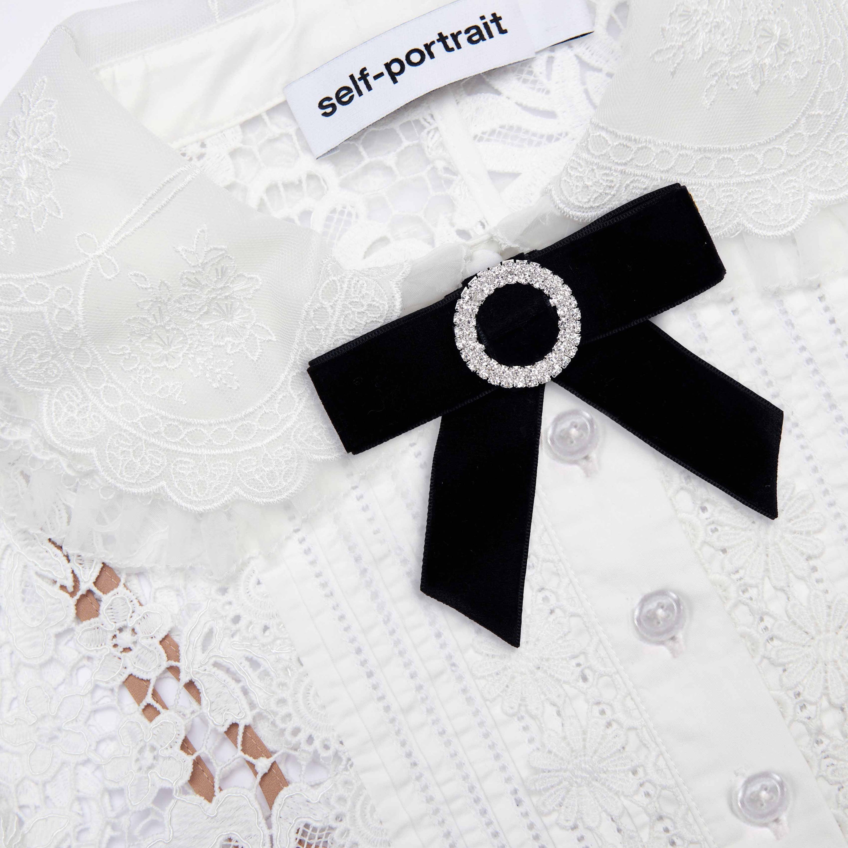White Lace Blouse - 5