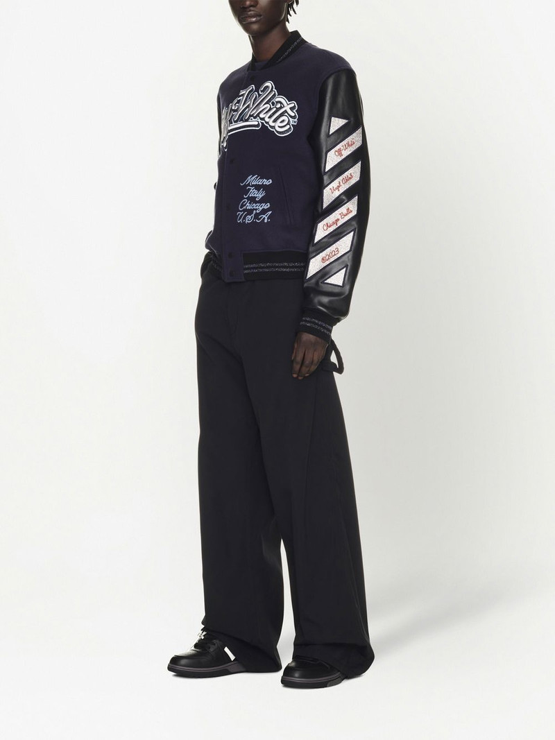 Off-White Off-White™ c/o Chicago Bulls Blue Varsity outlook