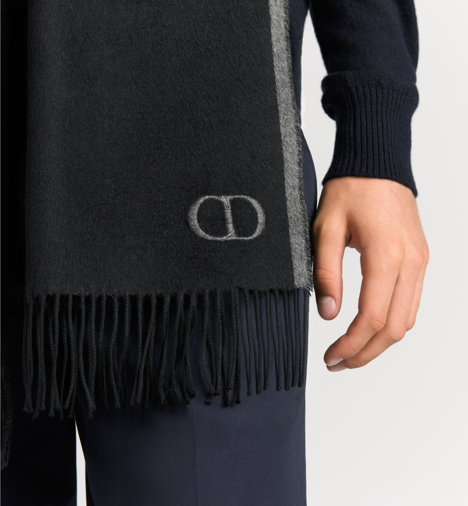 Double-Sided CD Icon Scarf - 4