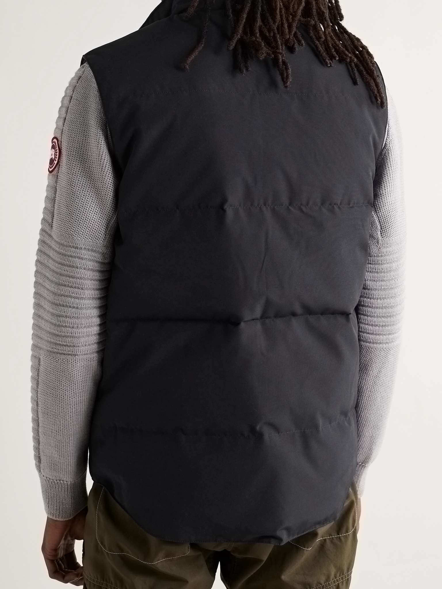 Black Label Garson Quilted Shell Down Gilet - 4