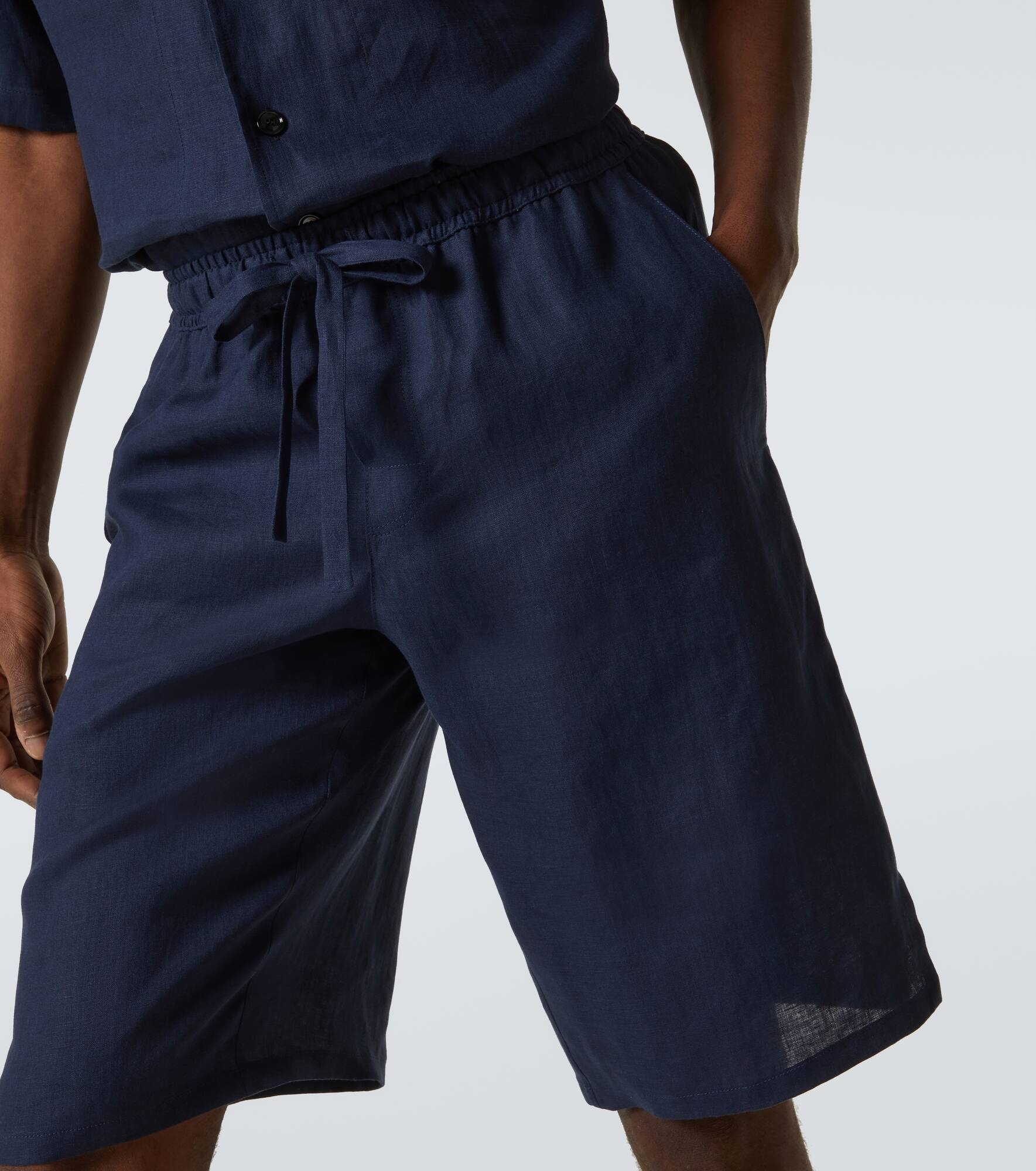 Linen Bermuda shorts - 5