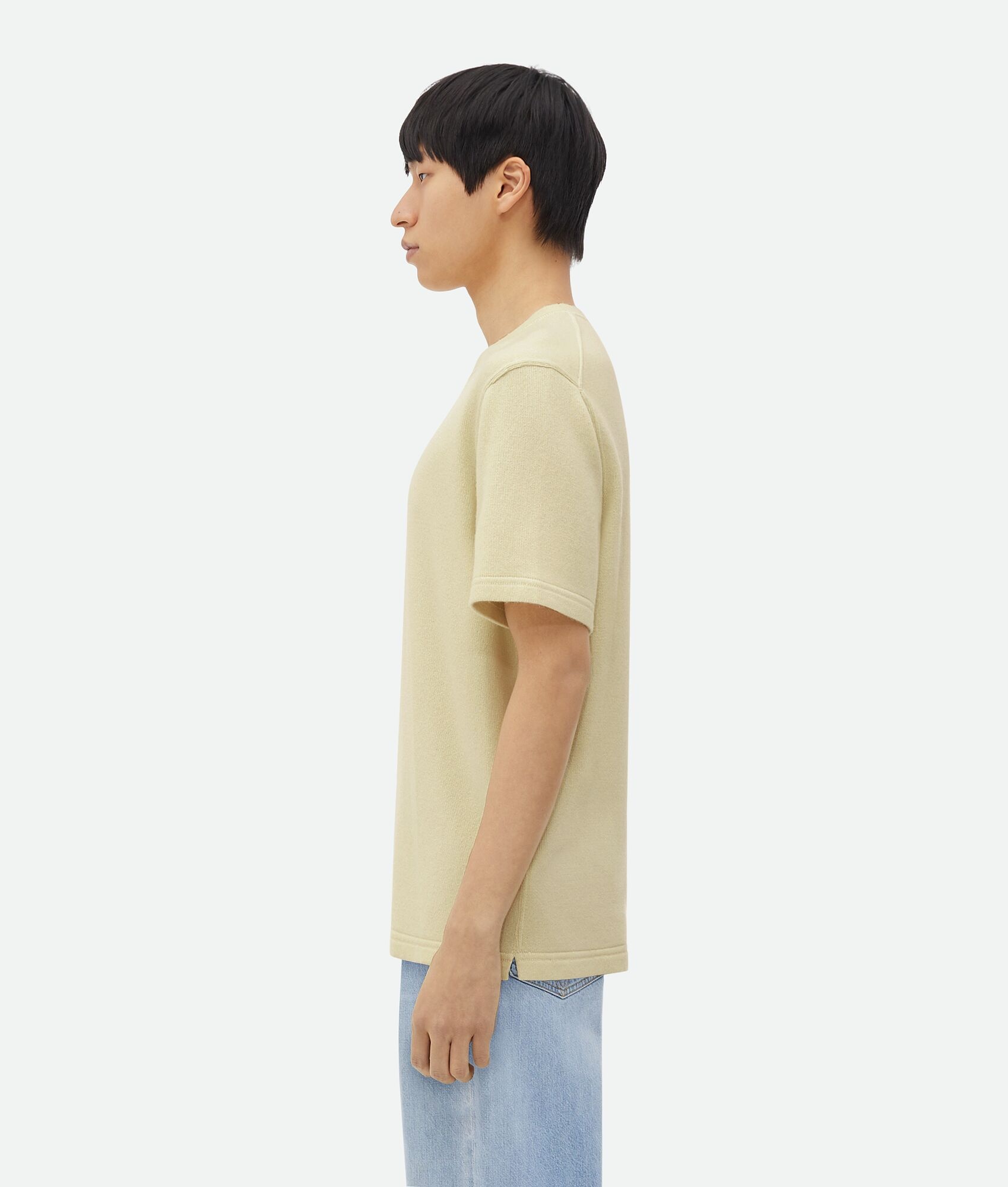 Relaxed Fit Cashmere T-Shirt - 2