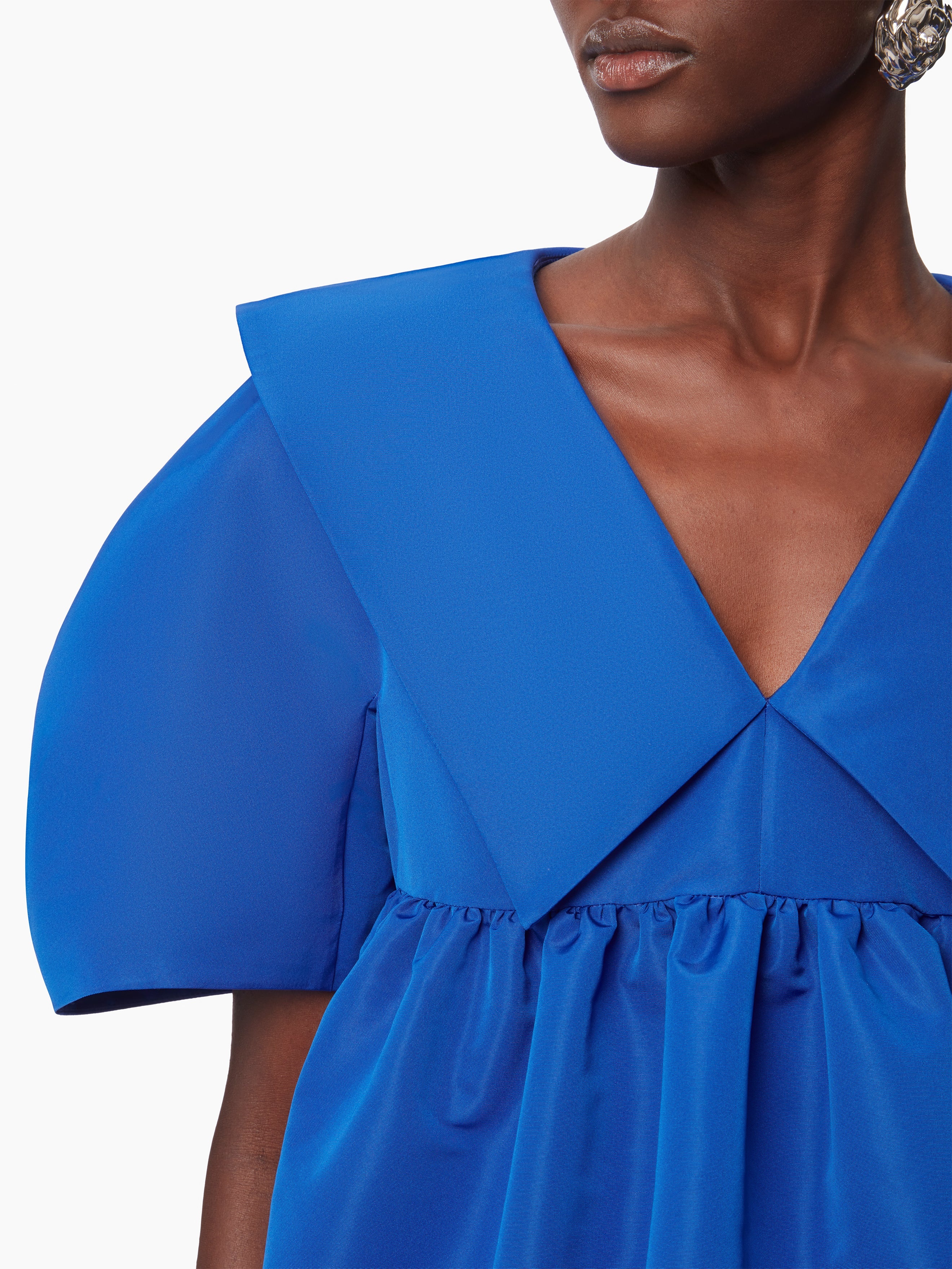 TAFFETA BABYDOLL DRESS - 2