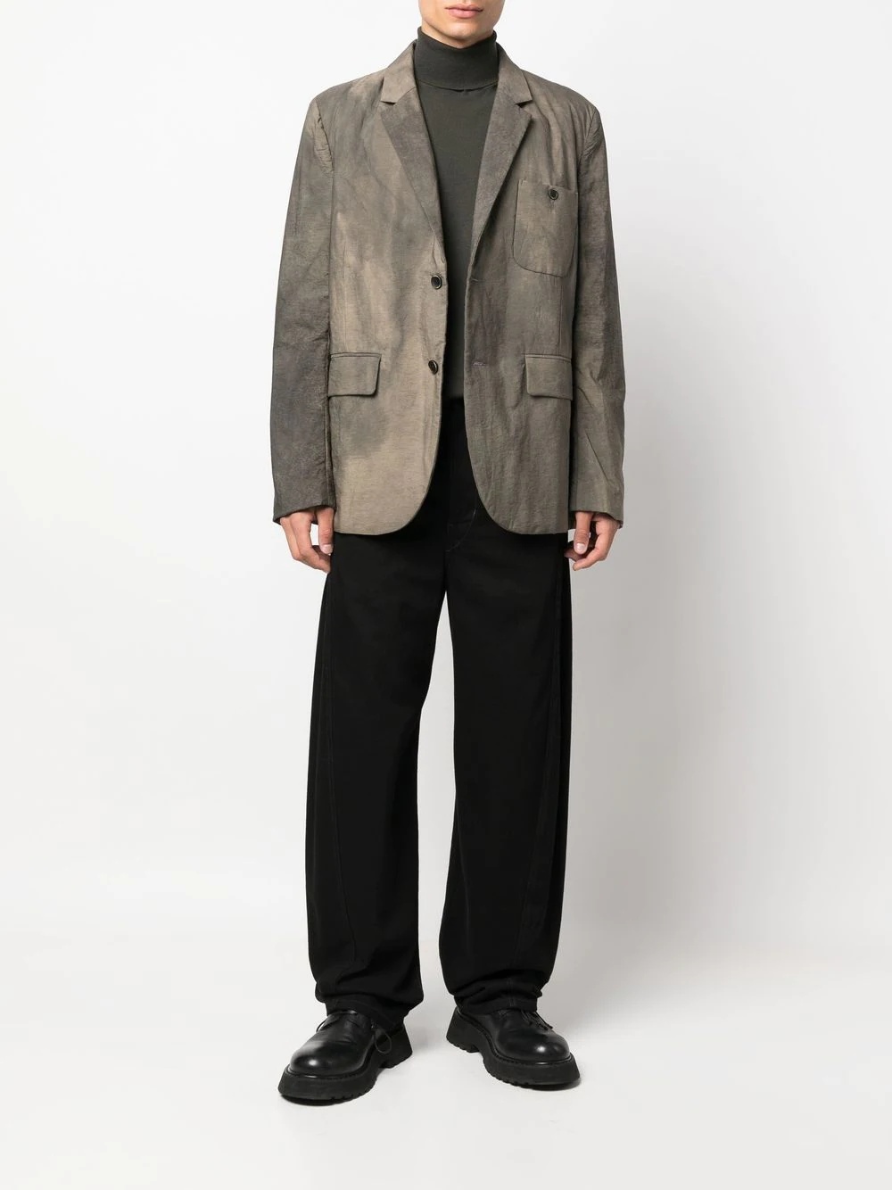 faded effect blazer - 2