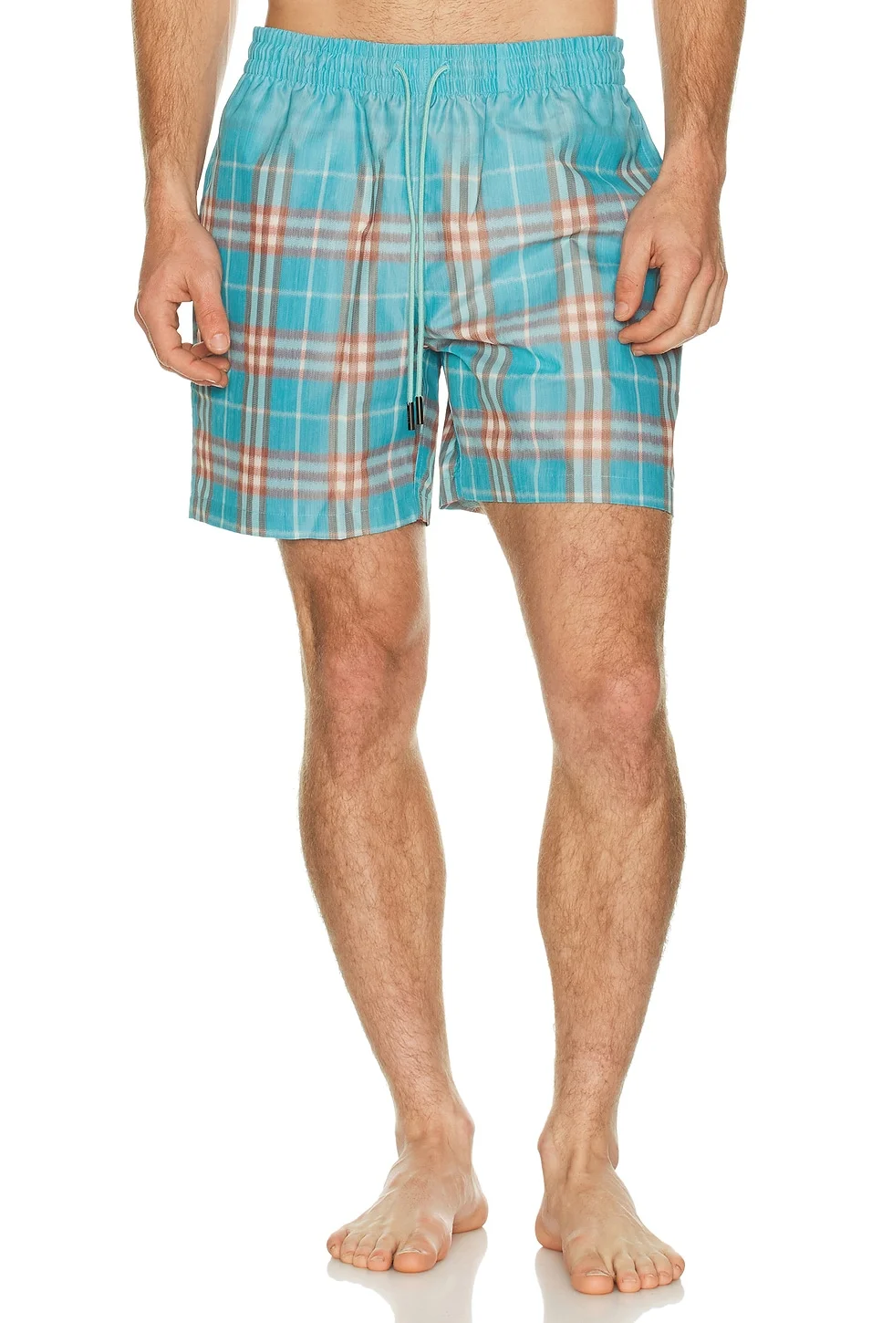 Seb Check Swim Shorts - 1