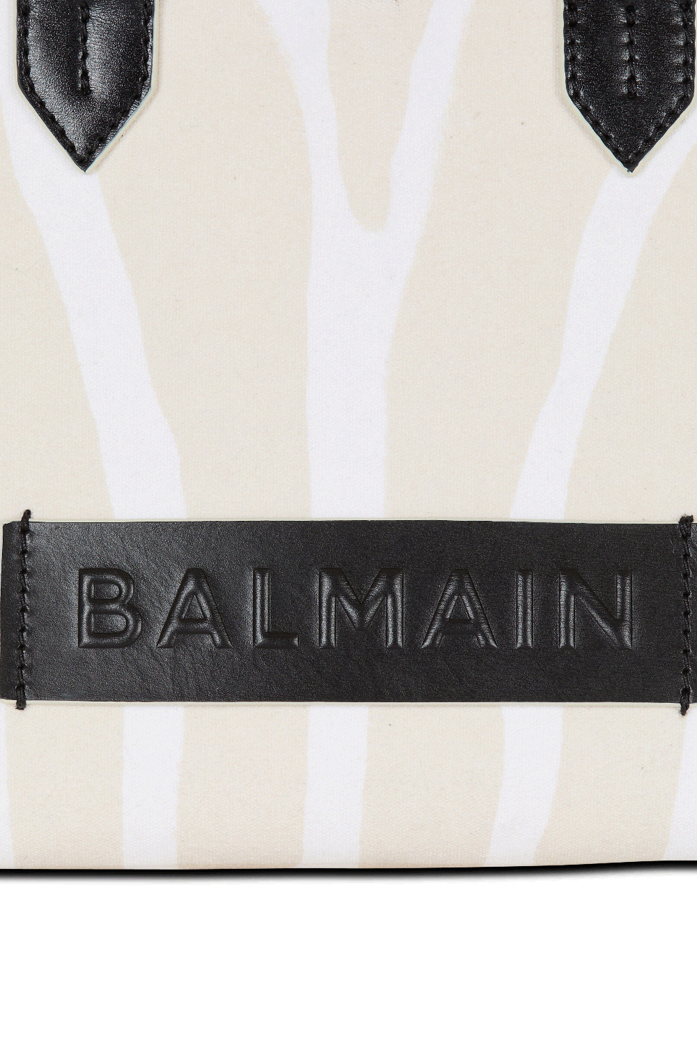 Small B-Army Shopper - Zebra Canvas - 5