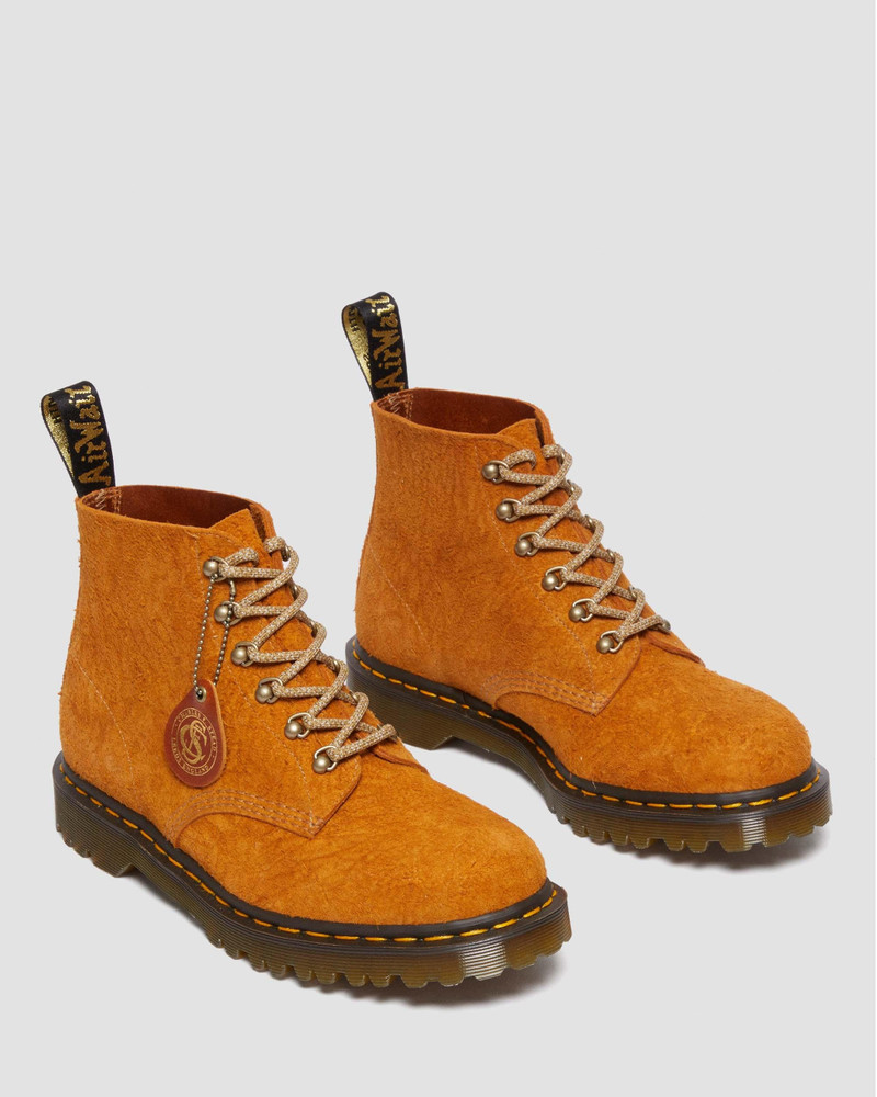 101 Made in England Hardware Suede Ankle Boots 8