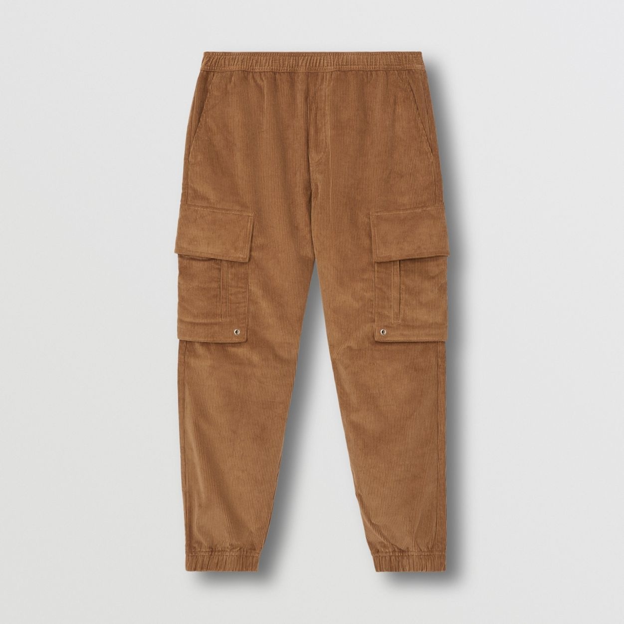 Logo Detail Corduroy Cargo Trousers - 1