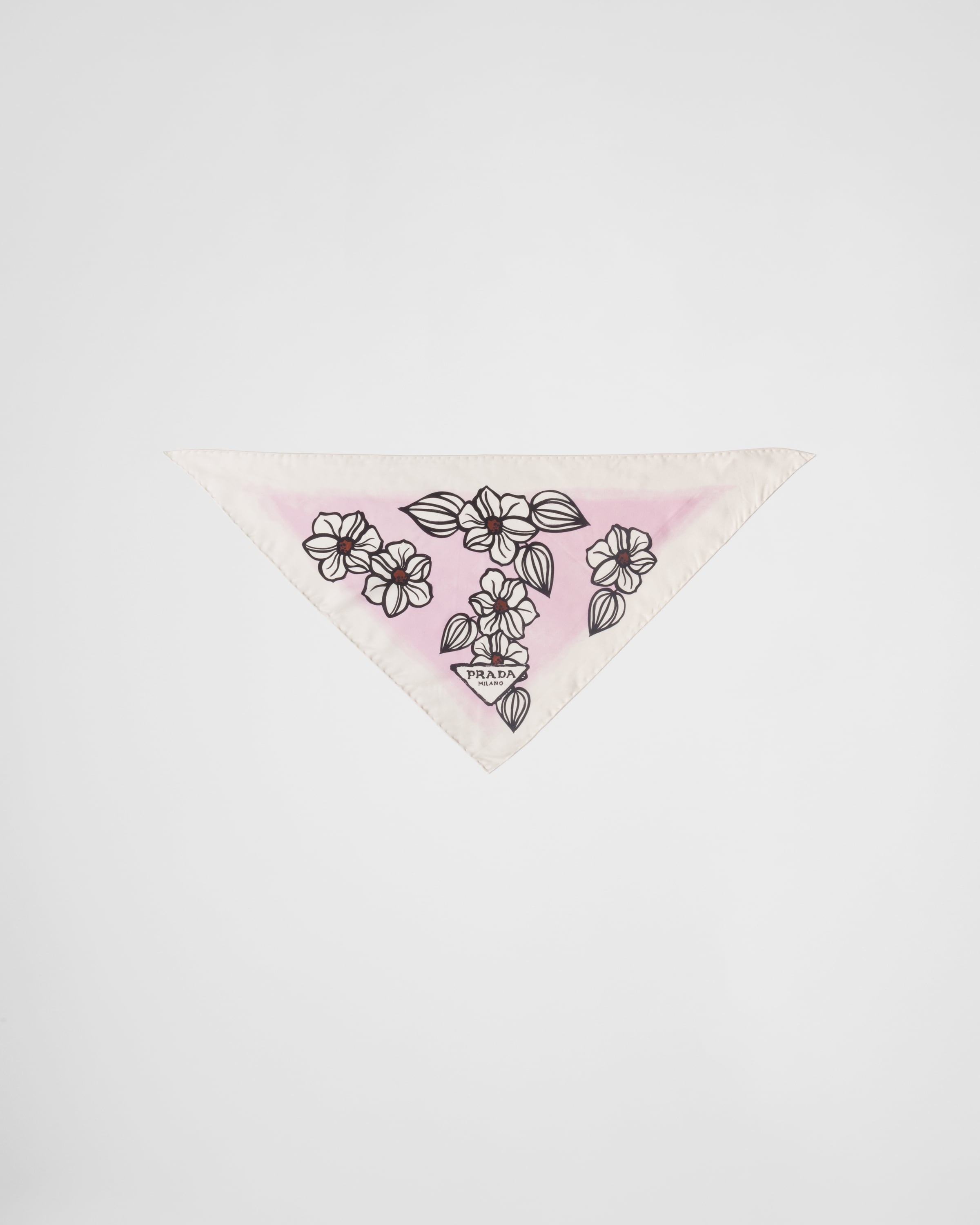 Printed twill scarf - 3