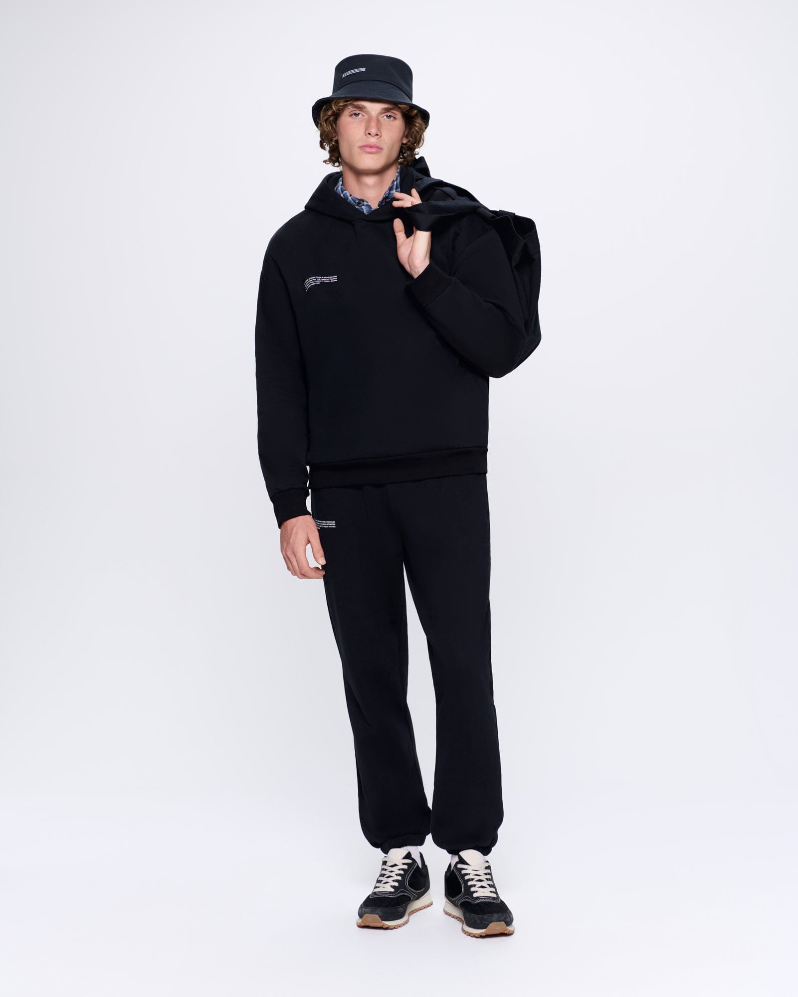 Mens 365 Heavyweight Hoodie - Black - 3