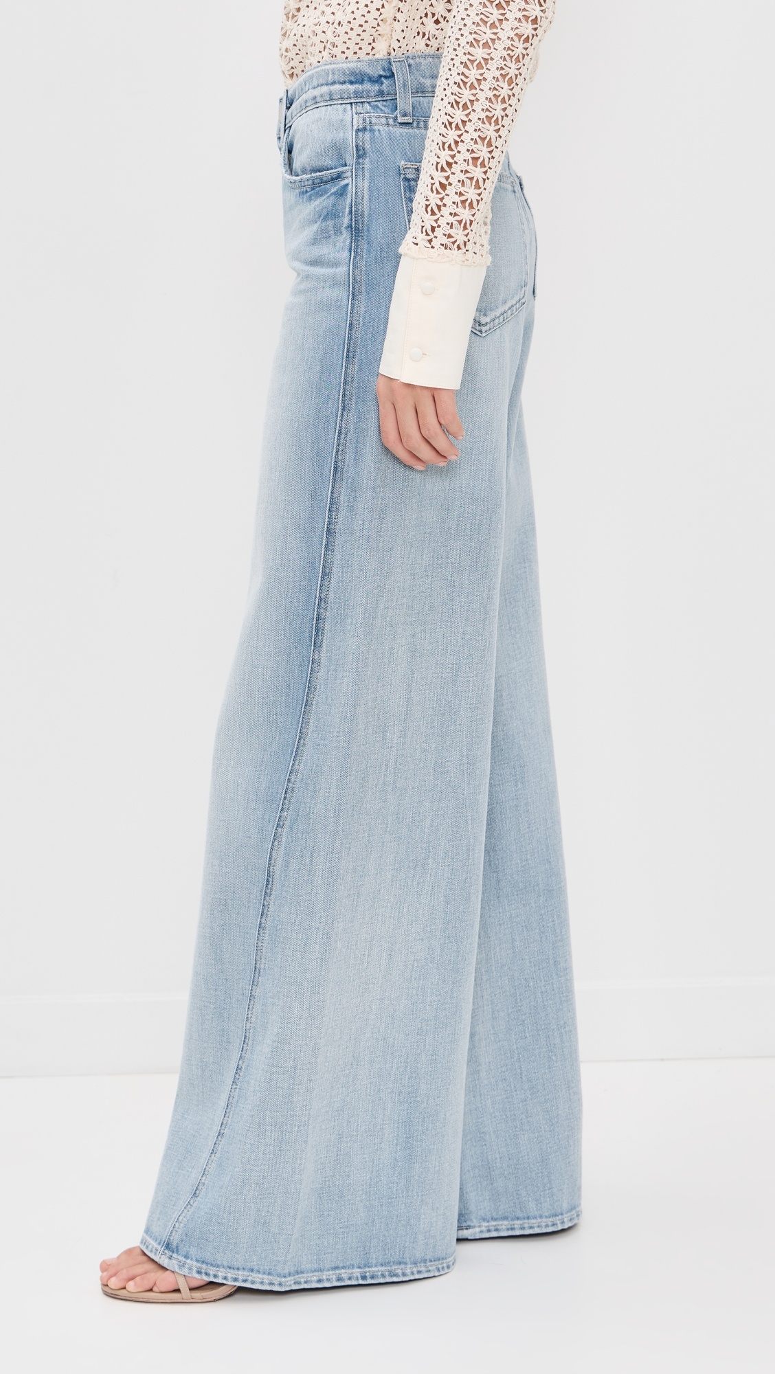 Beau T-Seam Wide Leg Jeans - 3