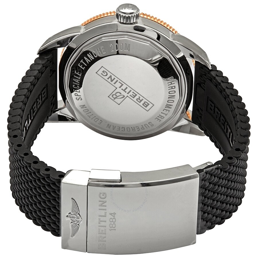 Breitling Superocean Heritage II Automatic Chronometer Black Dial Men's Watch UB2030121B1S1 - 3