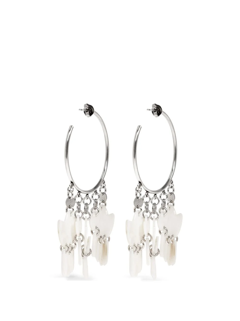 hoop drop earrings - 1