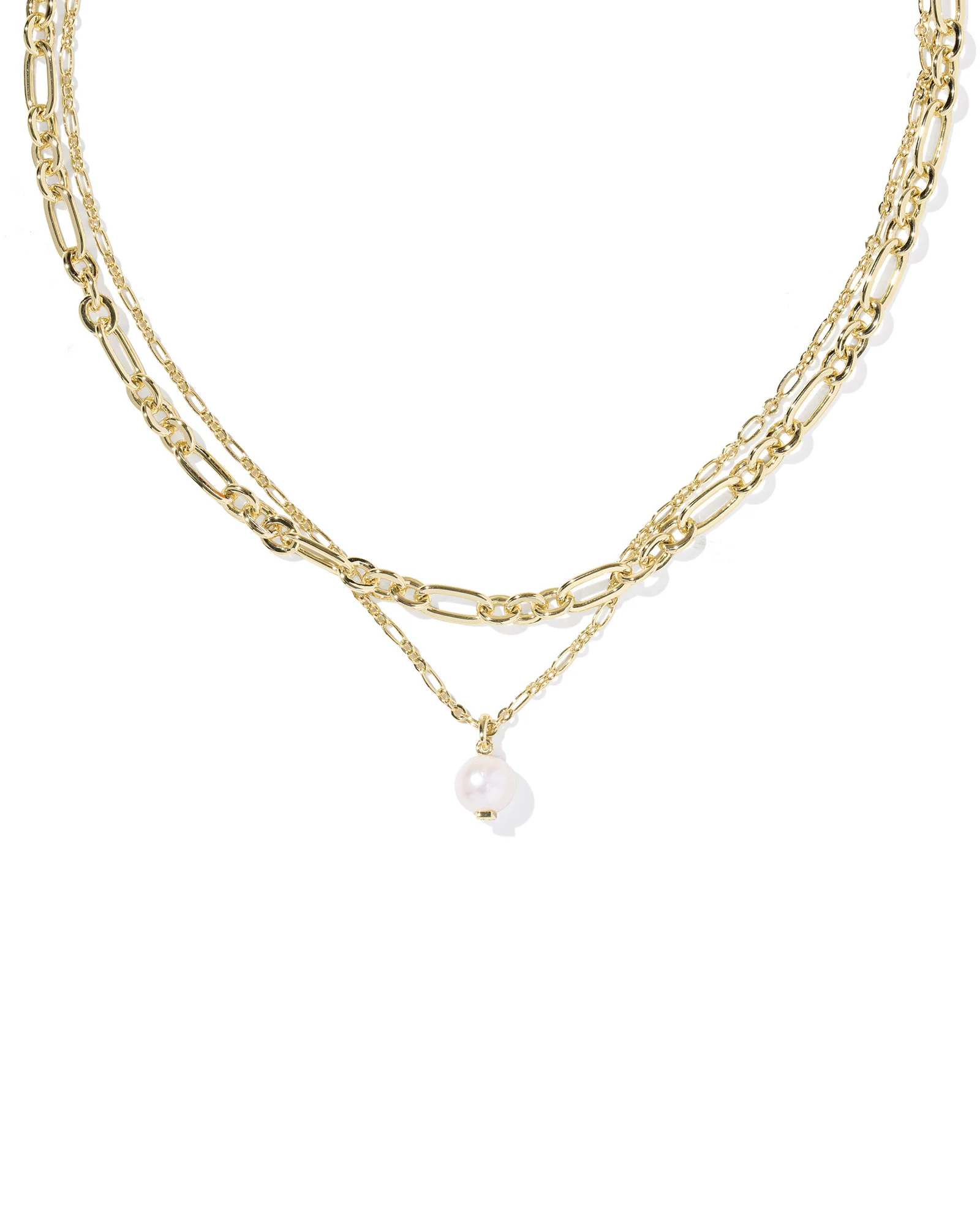 Ashton Gold Multi Strand Necklace - 1