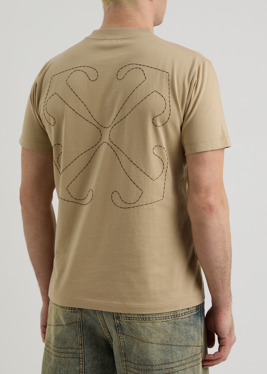 Off-white Arrow Logo Cotton T-shirt - 3
