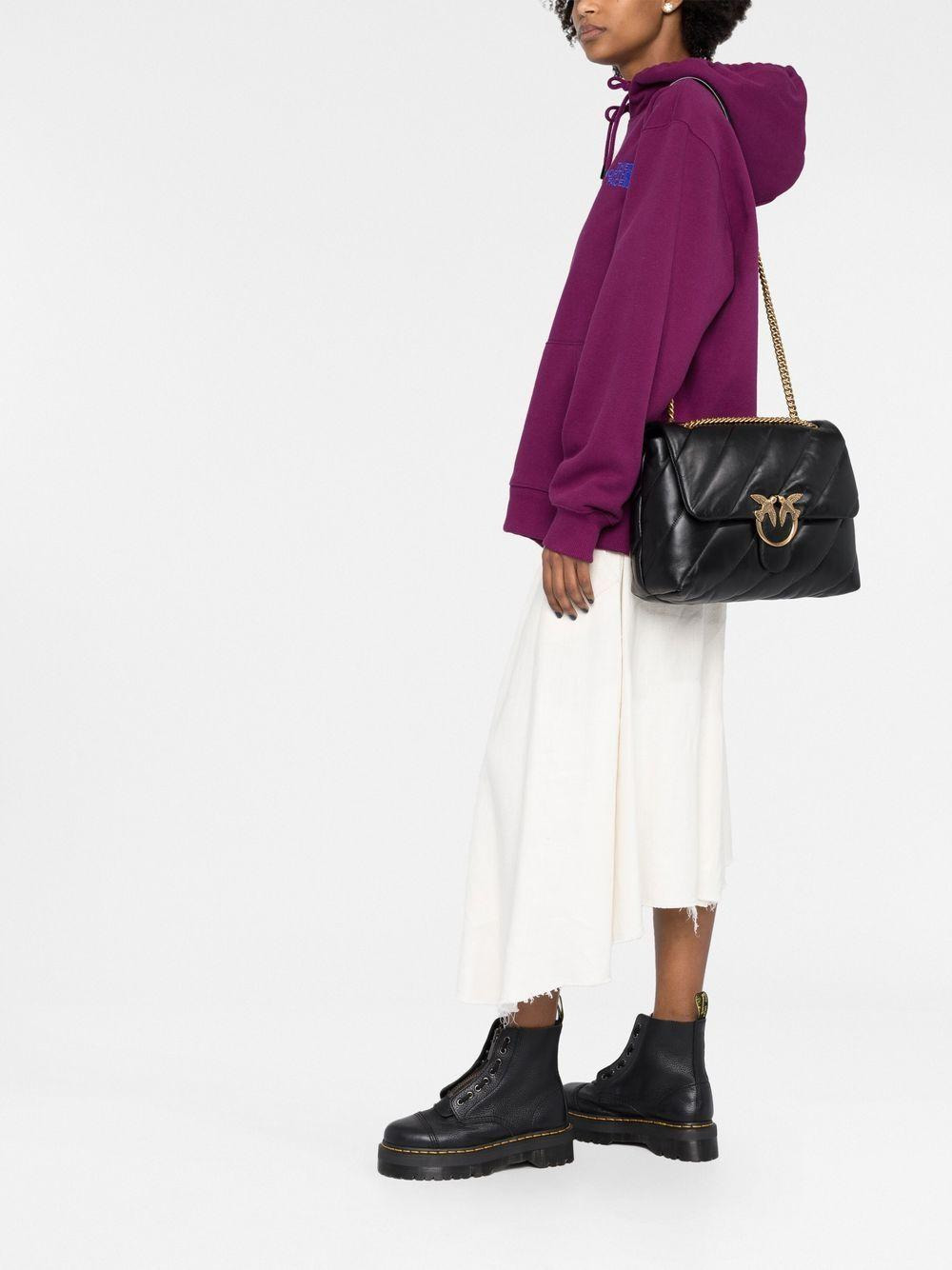 BORSA A SPALLA BIG LOVE BAG PUFF MAXI QUILT PINKO - 2