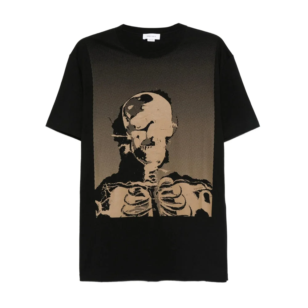 Alexander Mcqueen Black T-Shirts & Vests - T-Shirts Men - 1