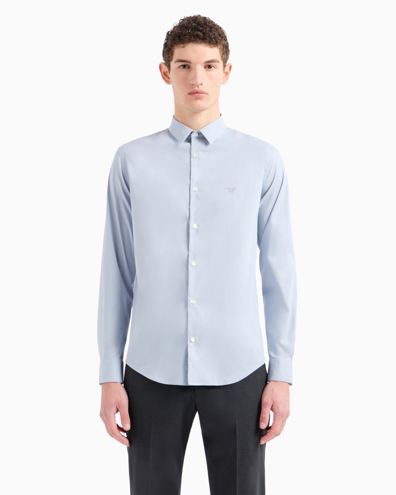 Stretch nylon-blend shirt - 4