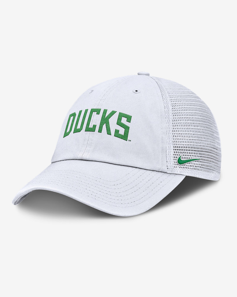 Oregon Primetime Campus Club Men's Nike College Trucker Adjustable Hat 1
