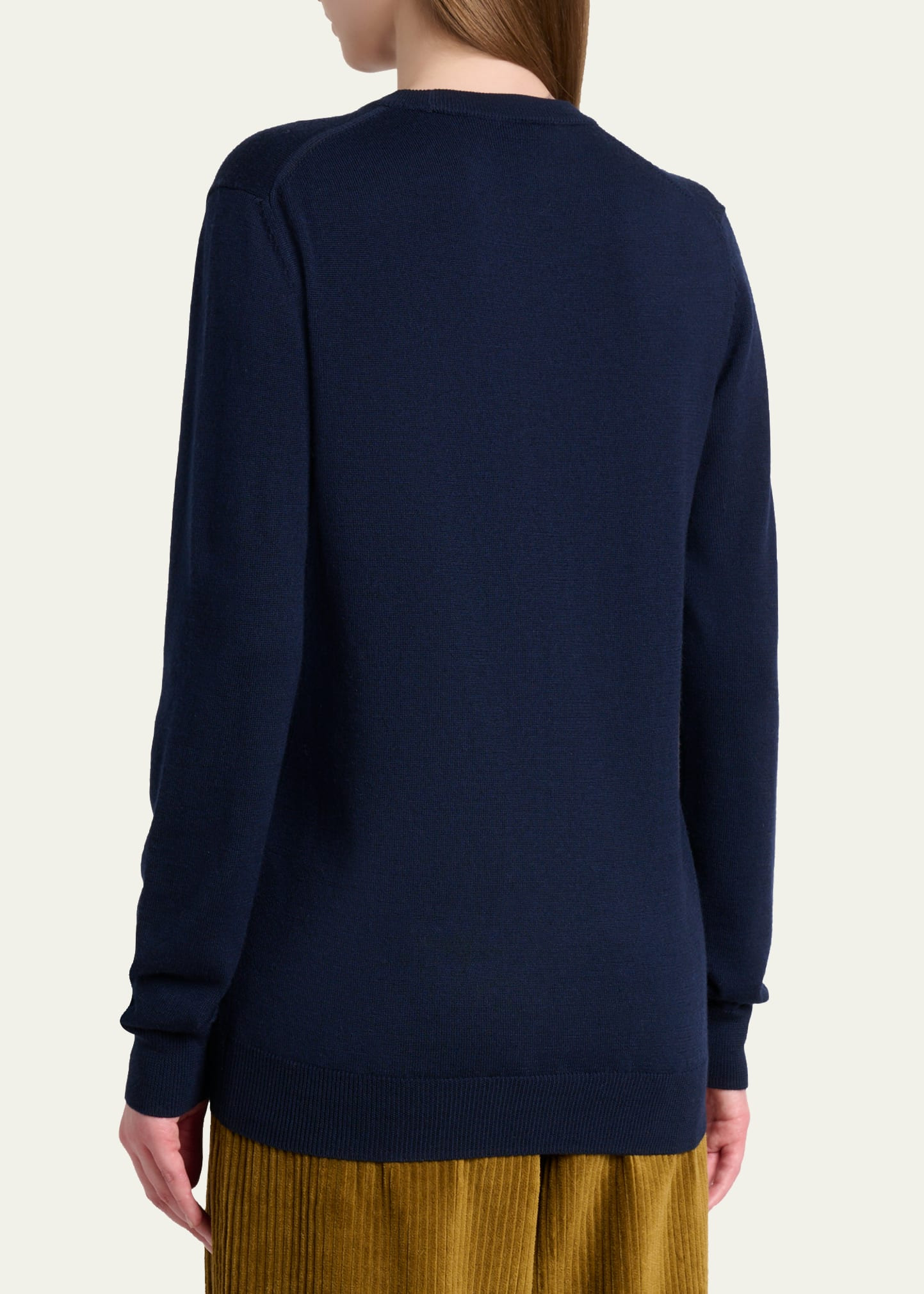 Vivian Argyle Crewneck Sweater - 3