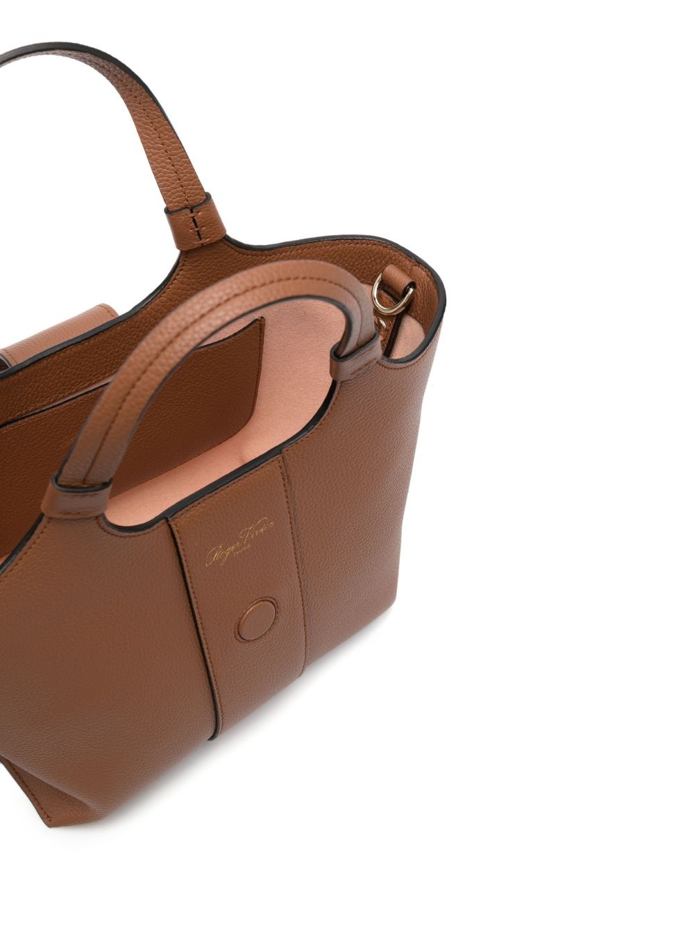 Viv' Choc leather shoulder bag - 5
