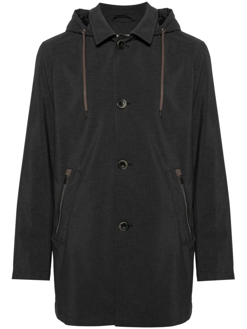 mid-lenght hooded parka 1