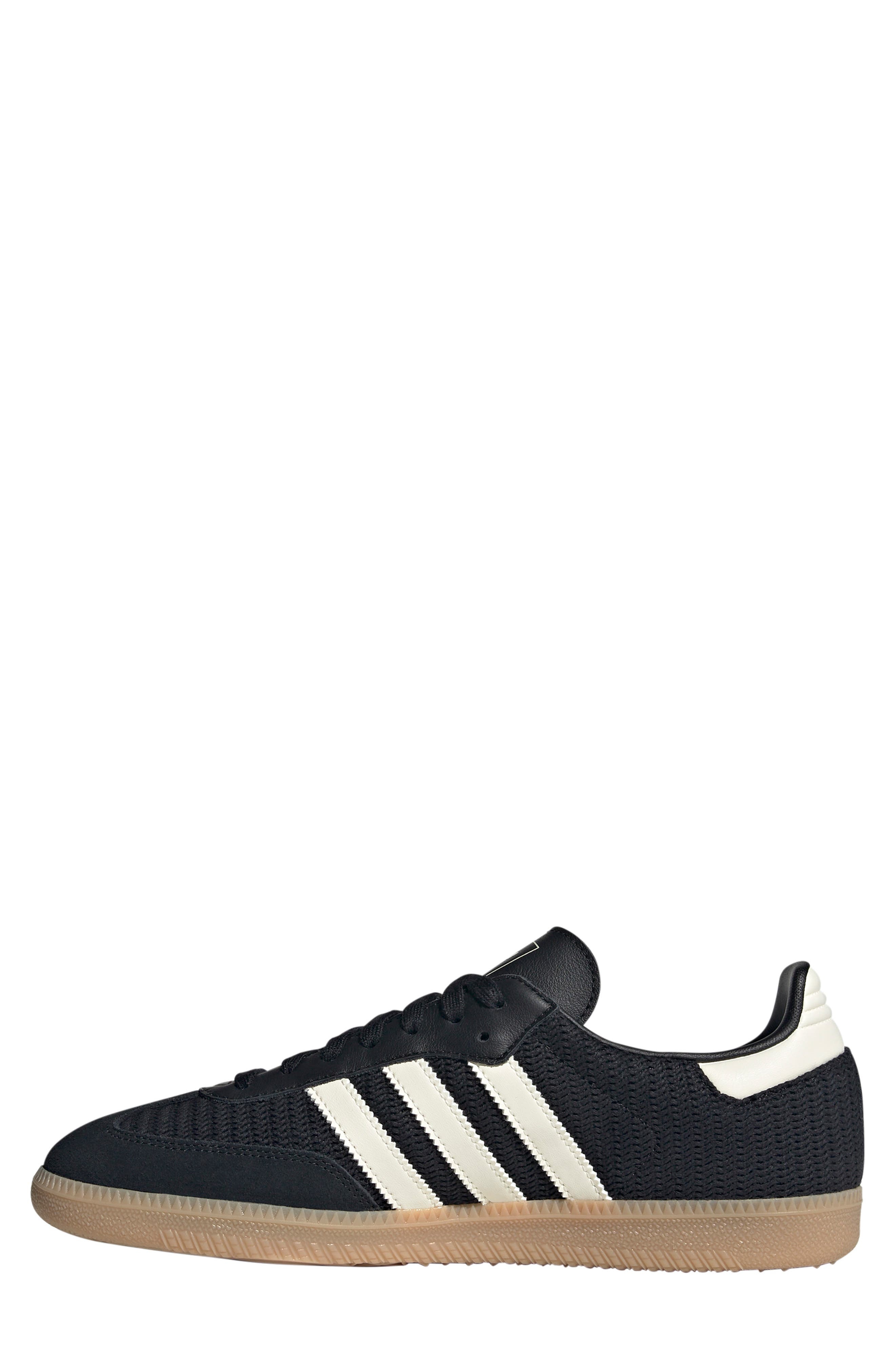 adidas Samba OG Sneaker in Black/cream White/magic Beige at Nordstrom - 6