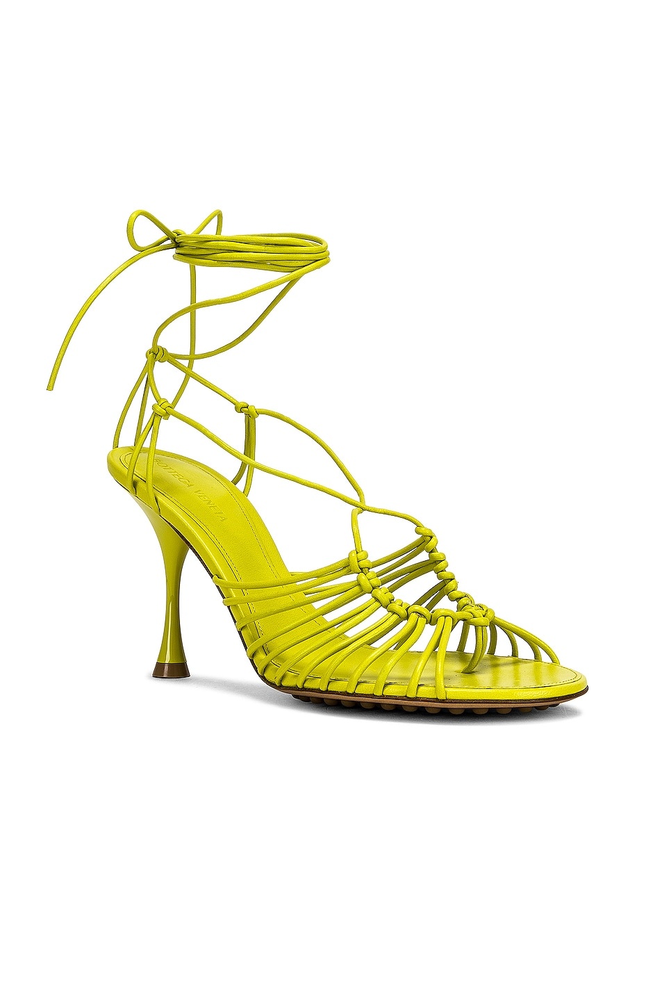 Dot Lace Up Sandals - 2