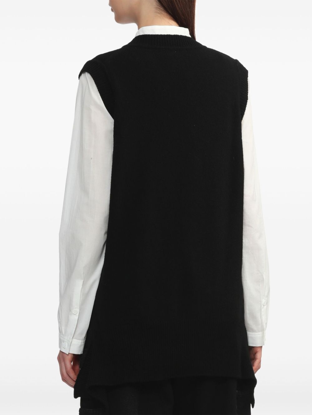 Cut-out detailing vest - 4