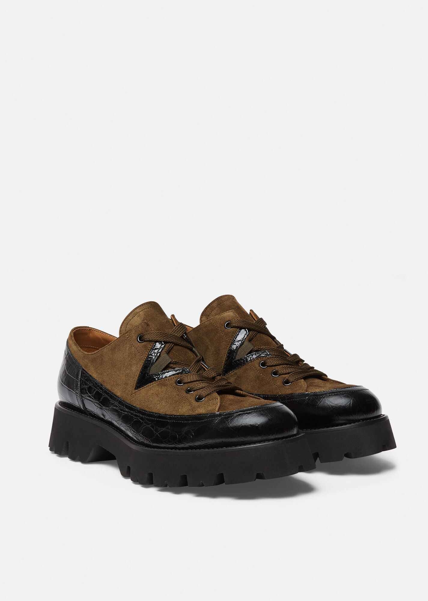 Leonidas Suede Lace-Up Shoes - 4