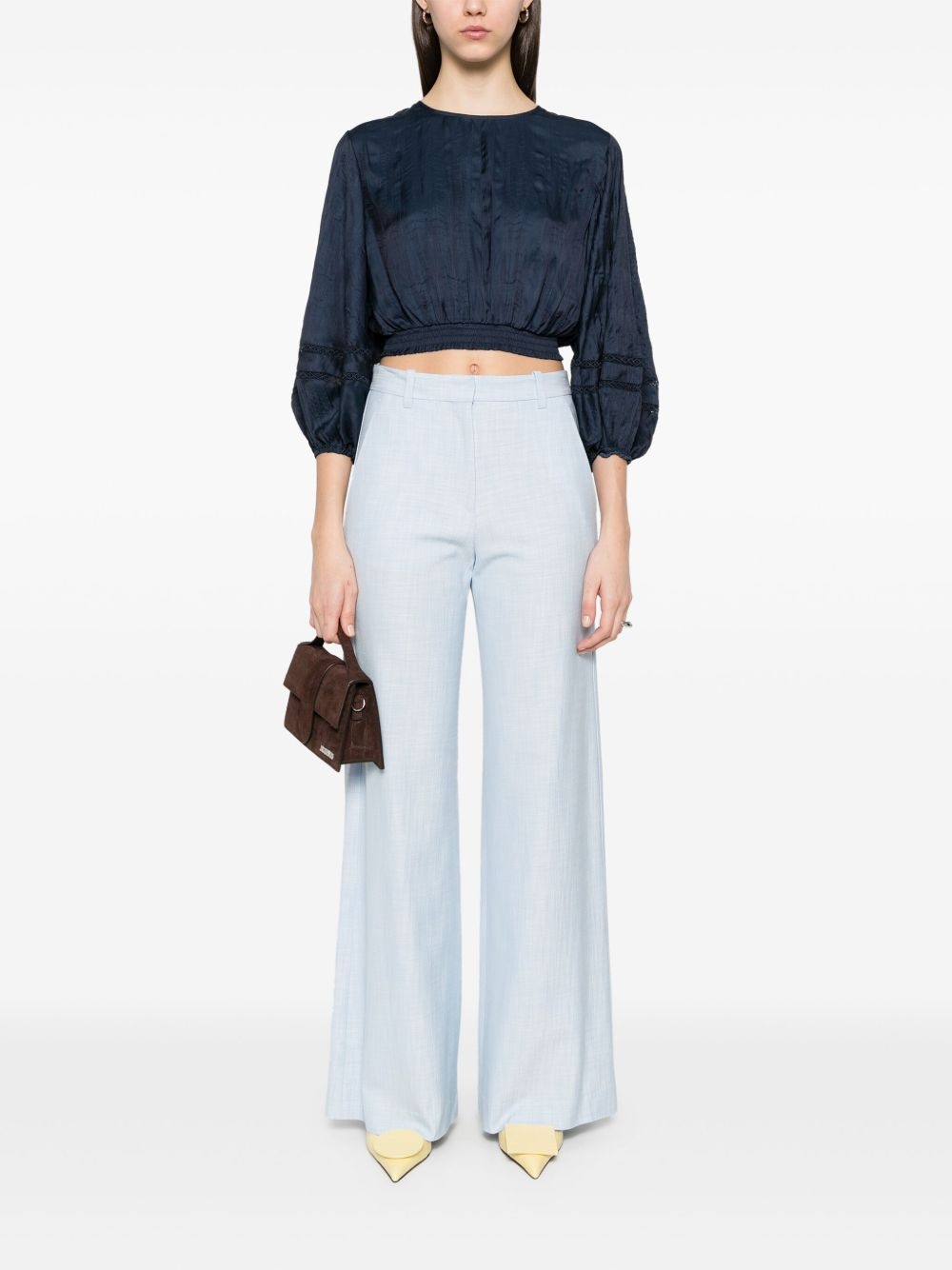 balloon-sleeves blouse - 2