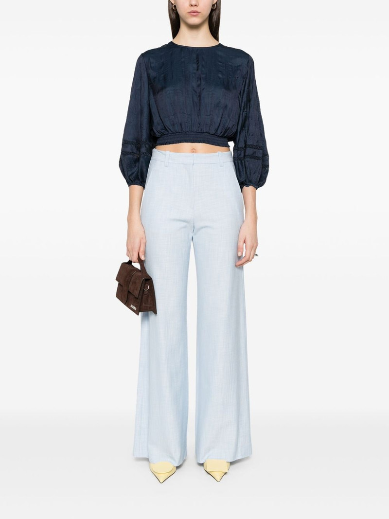 maje balloon-sleeves blouse outlook