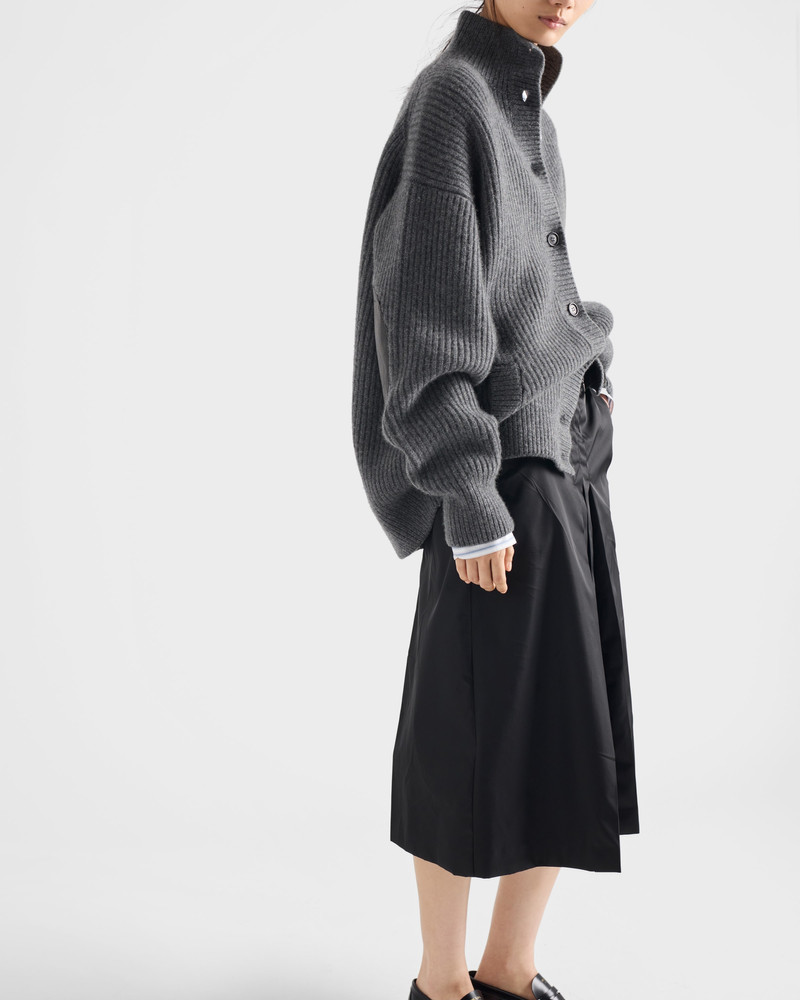 Flared Re-Nylon skirt 4