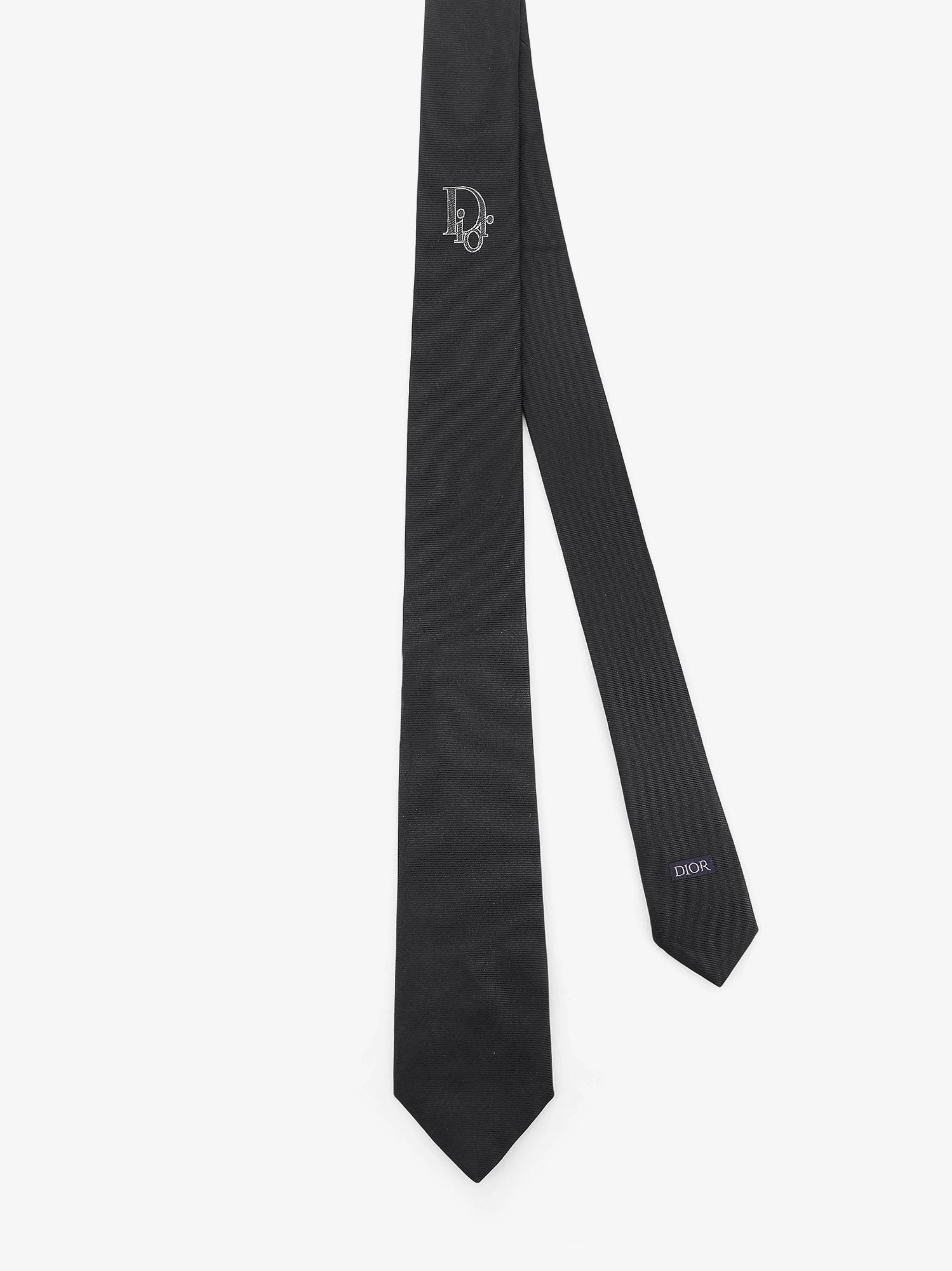 Dior Men Silk Oblique Tie - 2