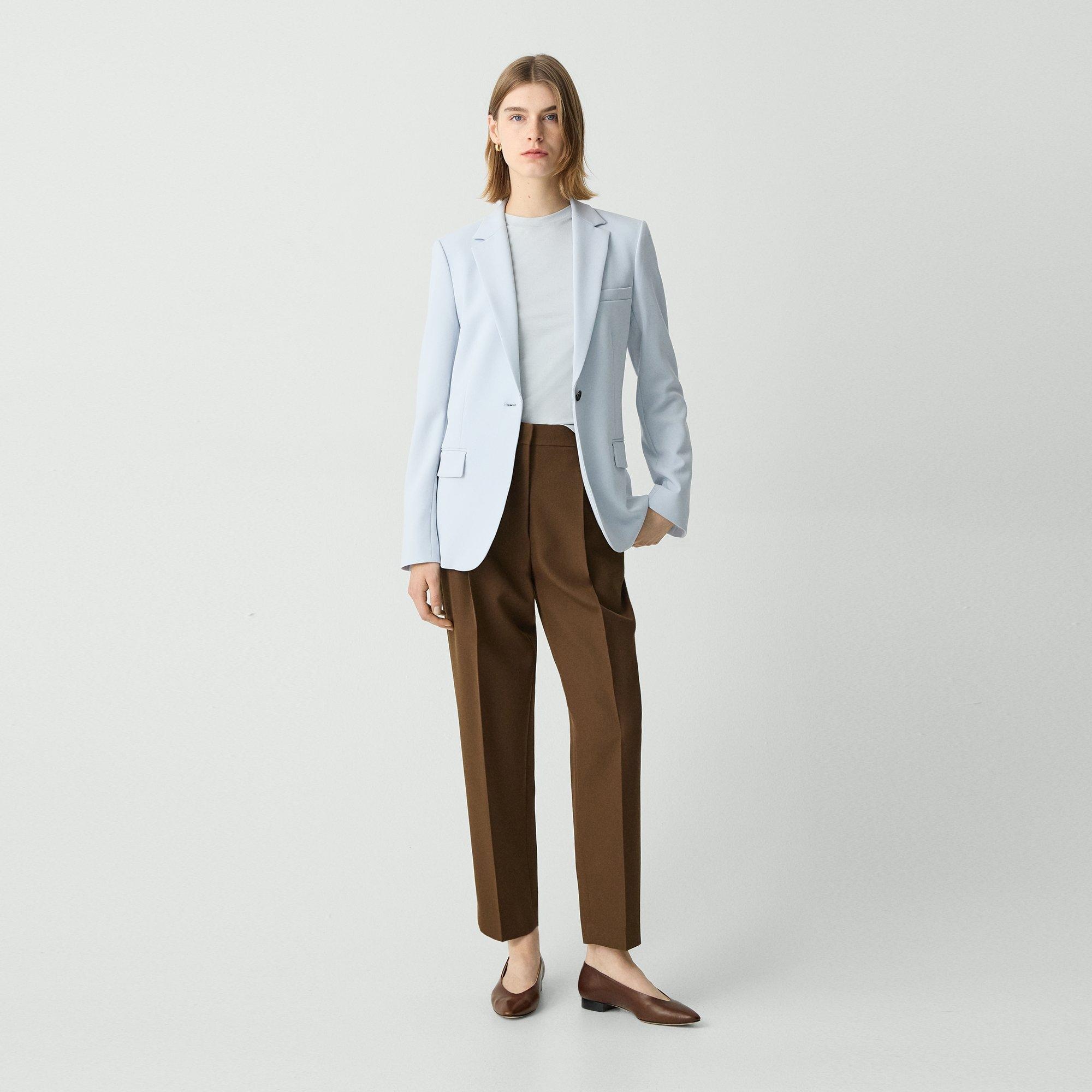 Staple Blazer in Admiral Crepe - 6