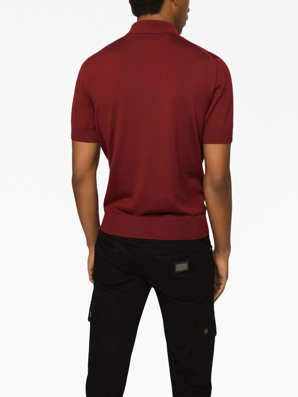 DG Essentials wool polo shirt - 4