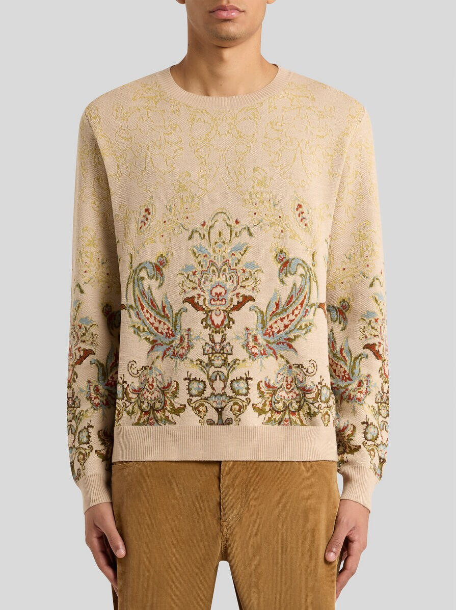 WOOL JACQUARD SWEATER - 2