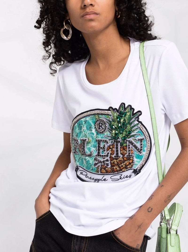 logo-print short-sleeve T-shirt 3