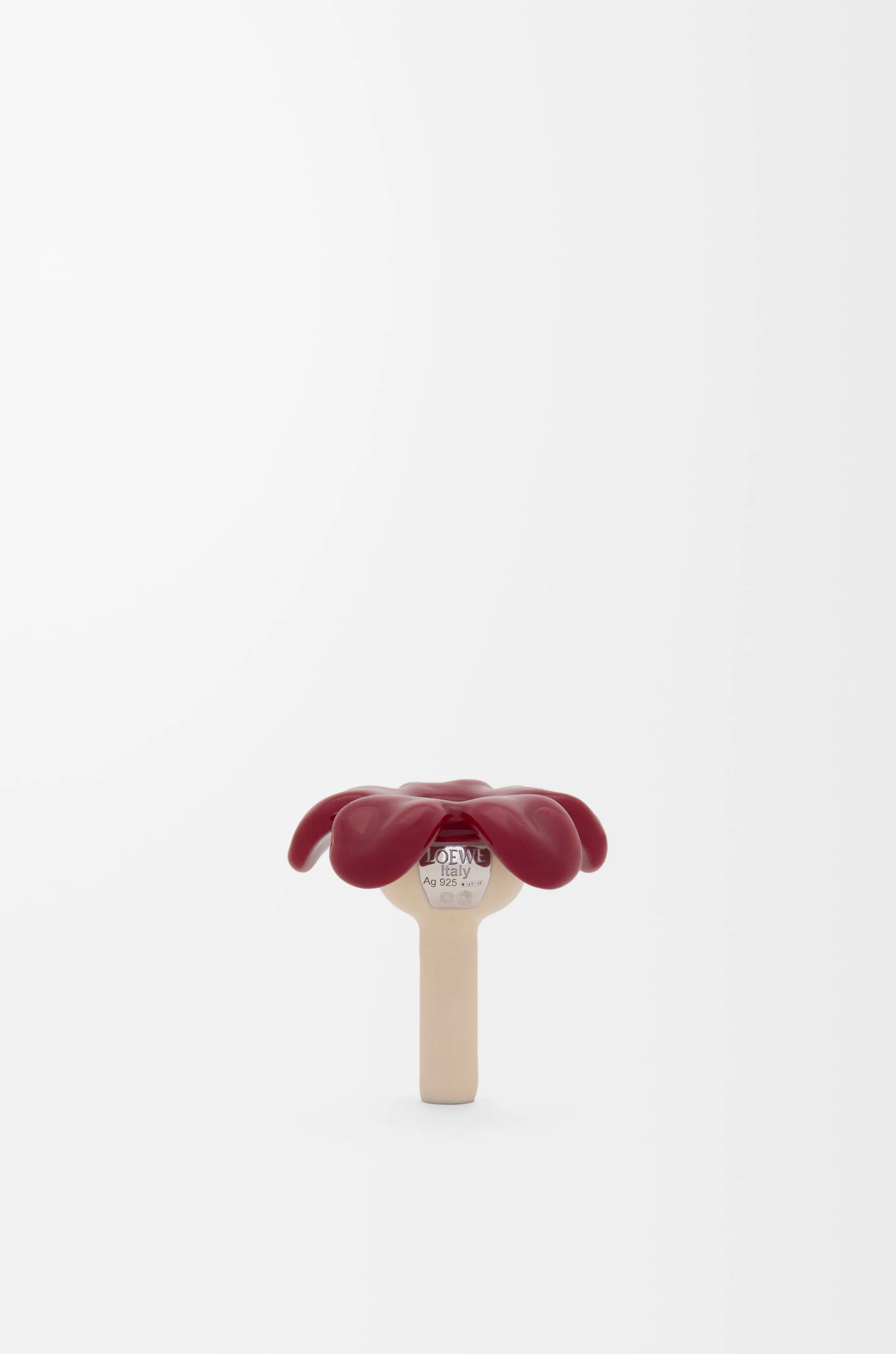 Flower Seat pendant in sterling silver - 1