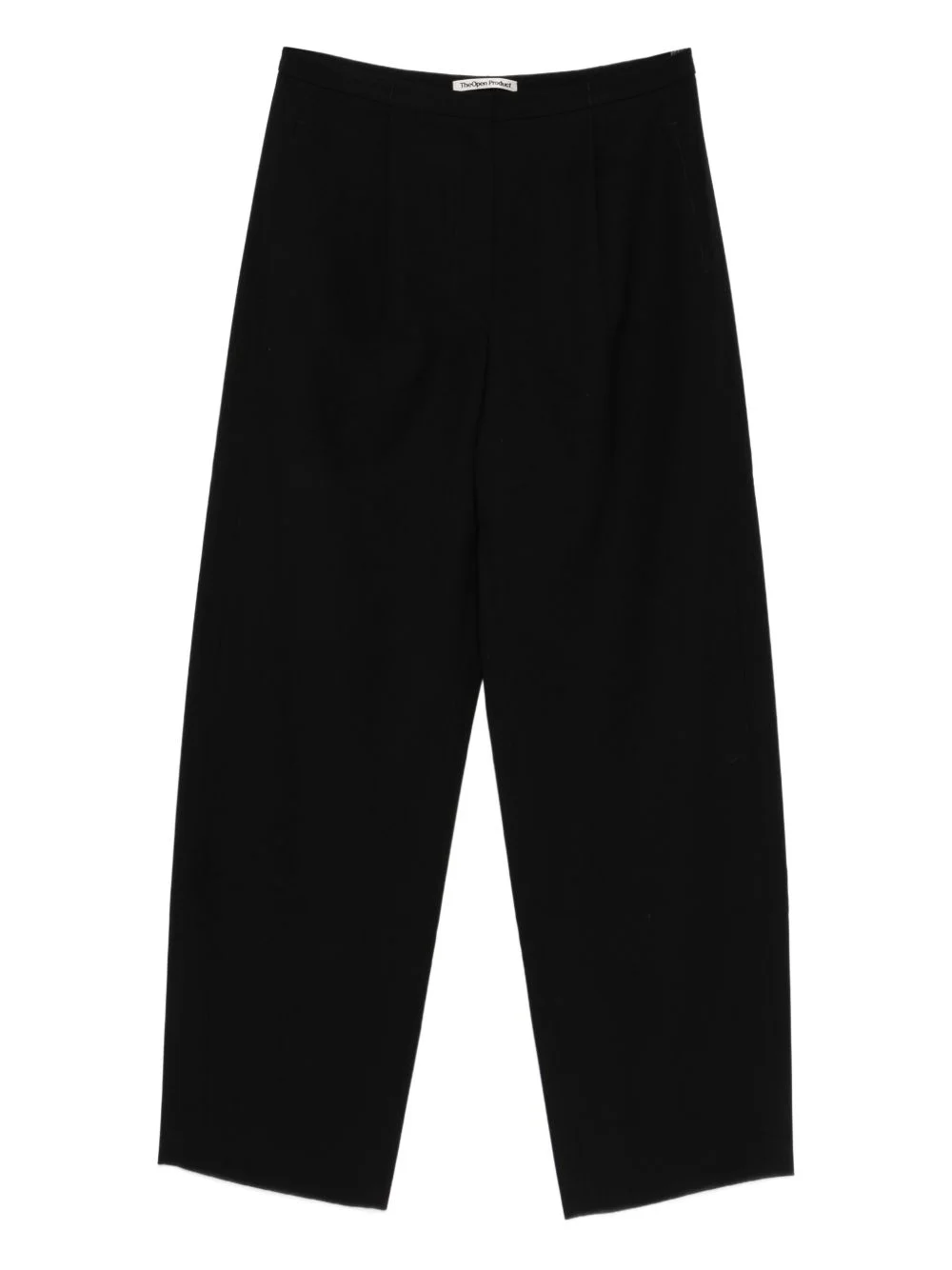 volume tuck trousers - 1