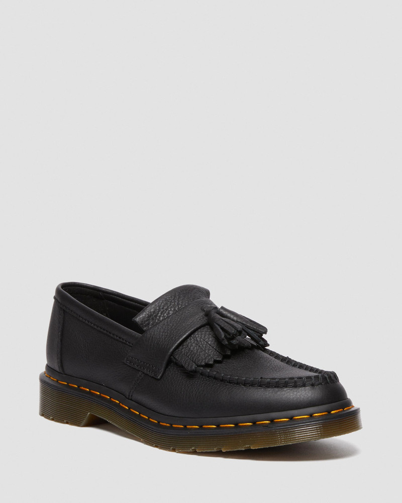 Dr. Martens Adrian Women's Virginia Leather Tassel Loafers outlook