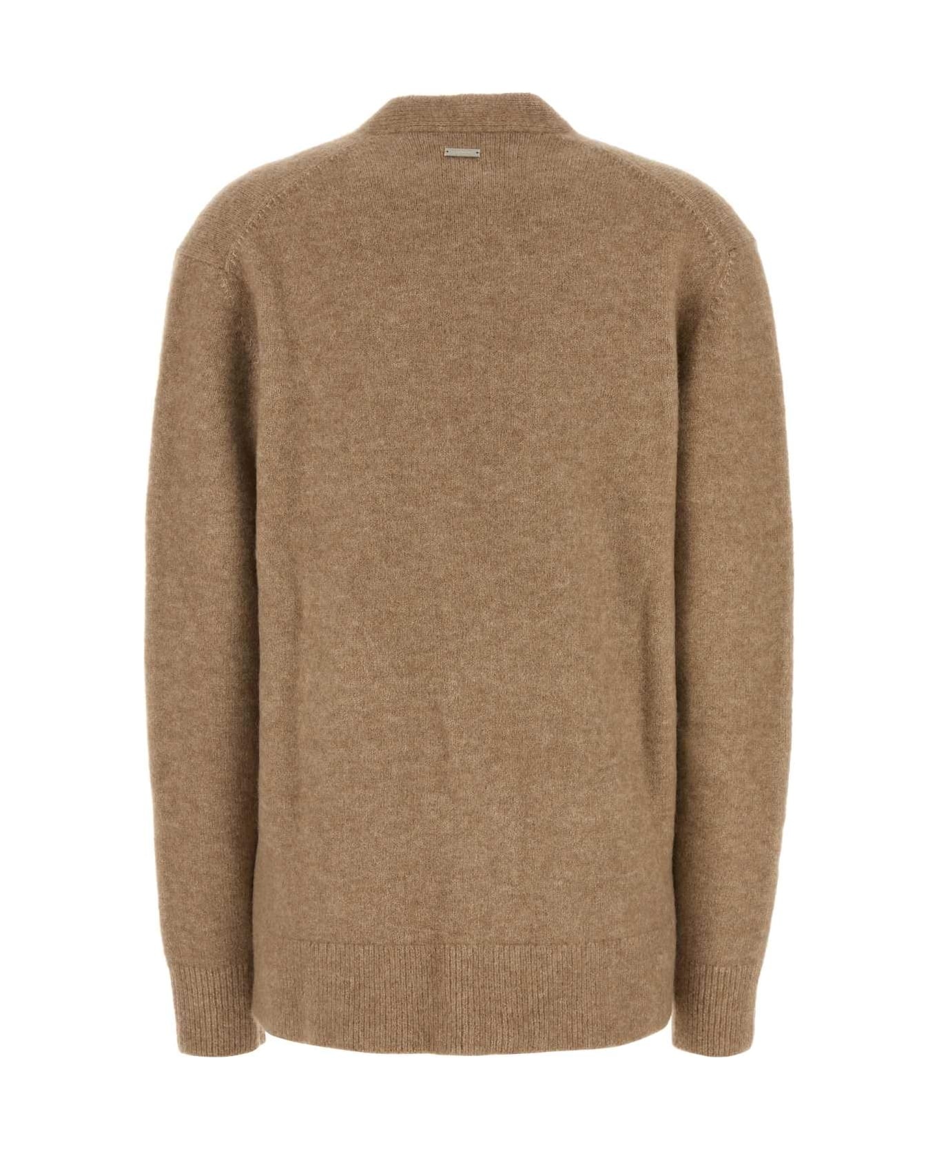 【送料&関税込】Ferragamo Camel Stretch Alpaca Blend Oversiz Ferragamo Camel Stretch Alpaca Blend Oversize Cardigan – LOZURI®