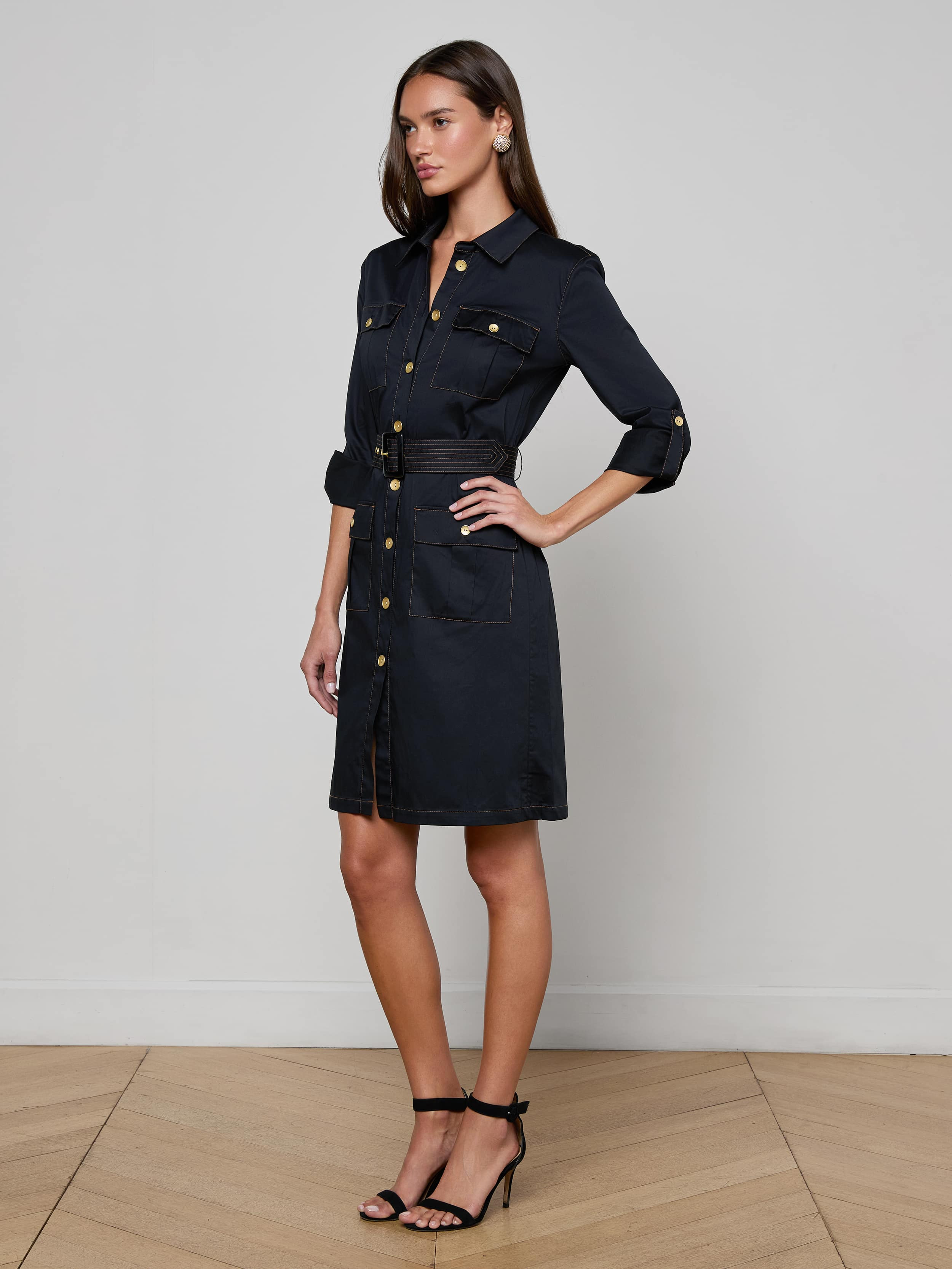 Karin Poplin Shirt Dress - 3