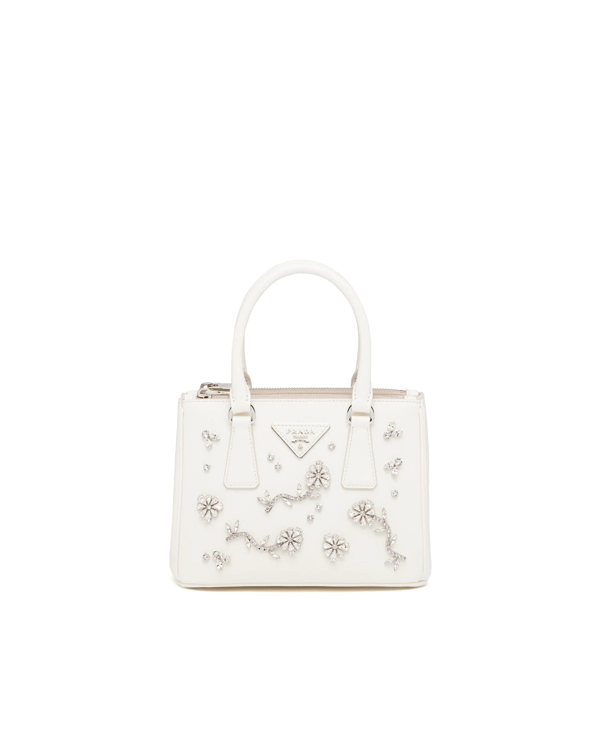 Prada Galleria micro-bag with appliqués - 1