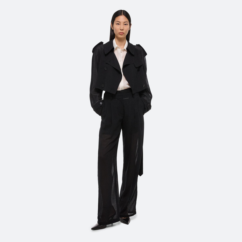 Helmut Lang CROPPED TRENCH COAT outlook