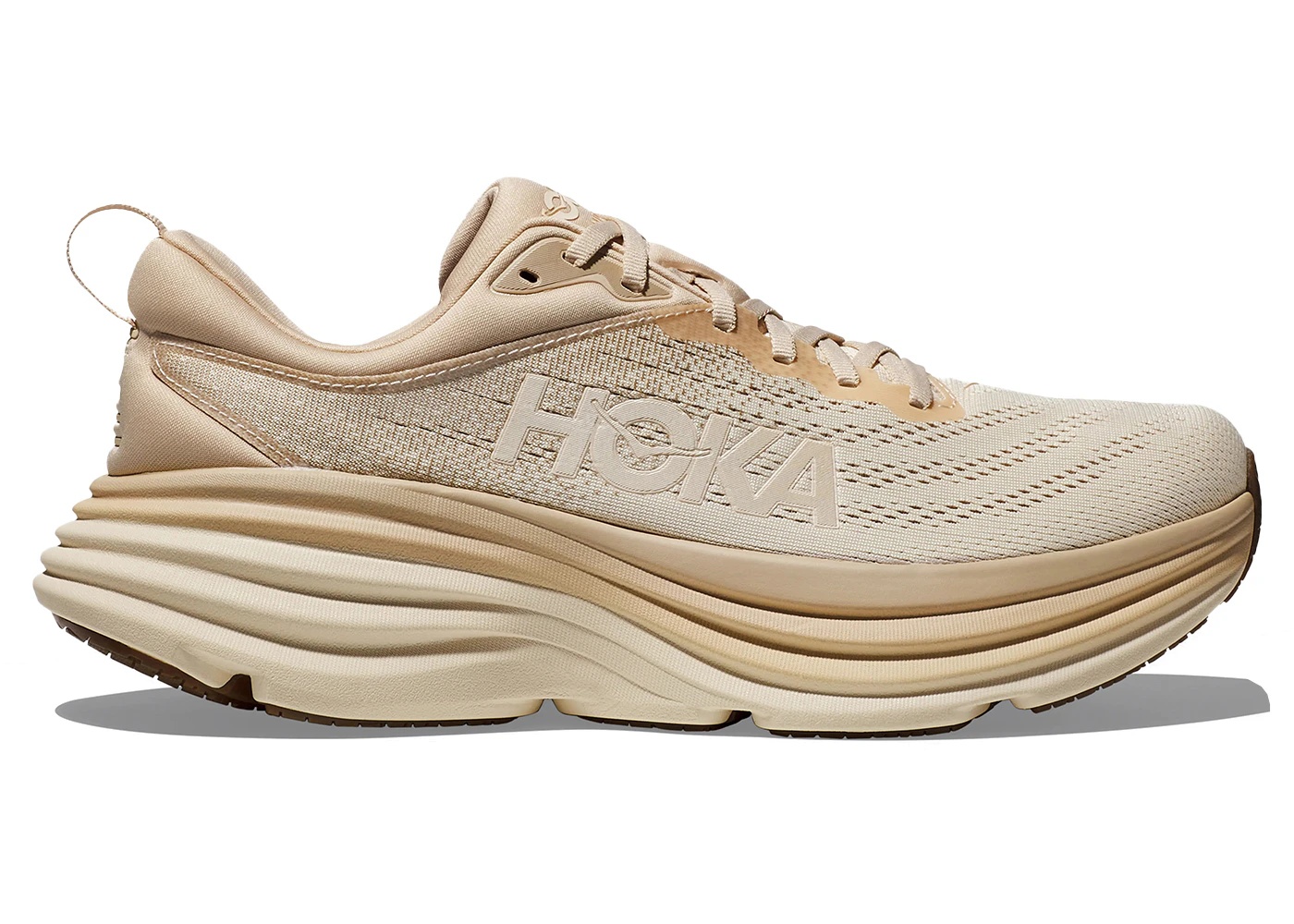 Hoka One One Bondi 8 Shifting Sand Vanilla - 1