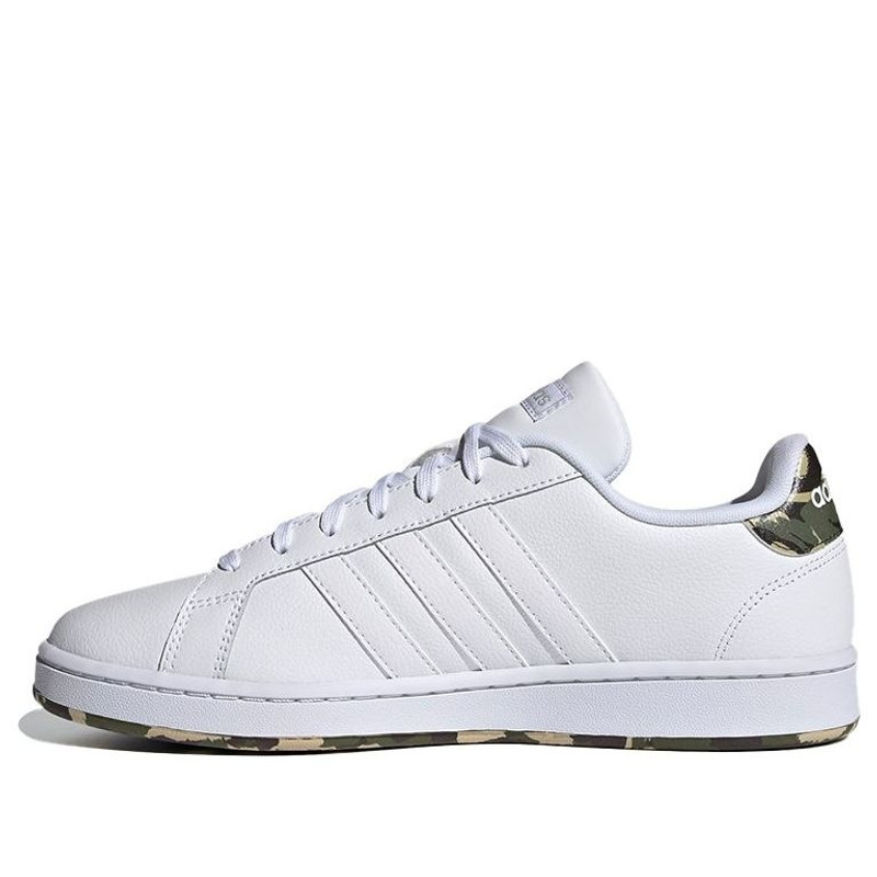 adidas neo Grand Court 'White Green' FY8557 - 1