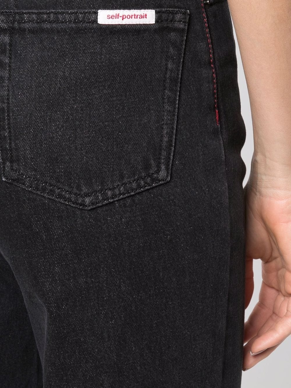 straight-leg cropped jeans - 5