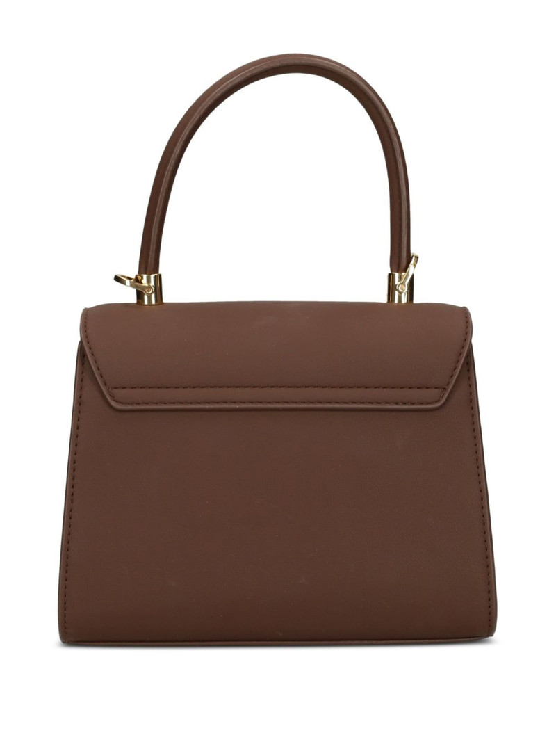 Moschino logo-plaque tote bag outlook