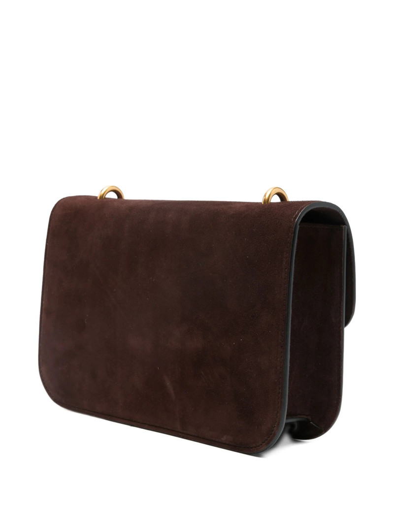 NEOUS Neous Suede Clasp-fastening Shoulder Bag outlook